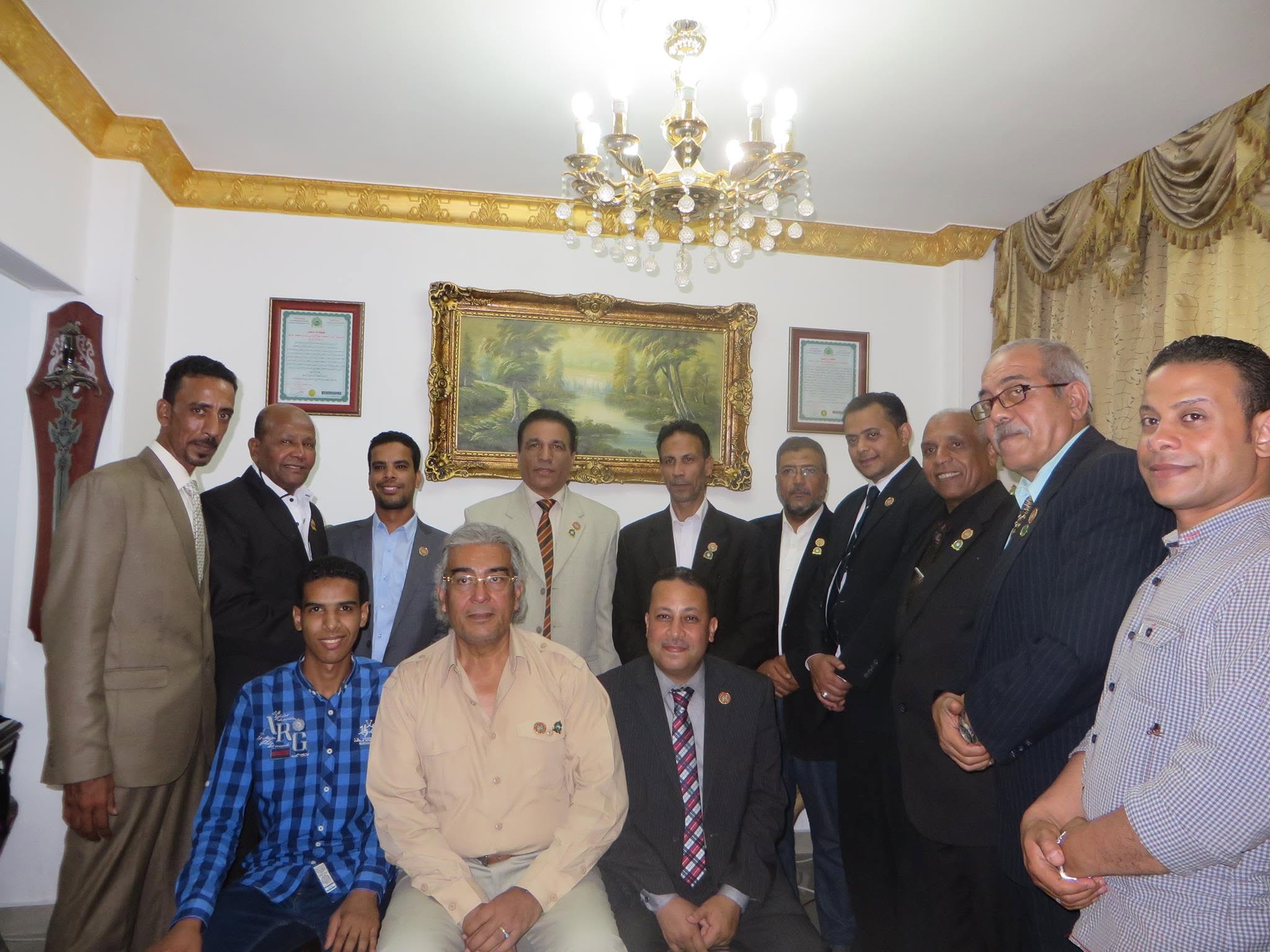 من أنشطة الهيئة العليا للسادة الأشراف